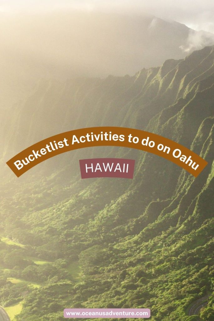 Blog post on the best things to do on Oahu