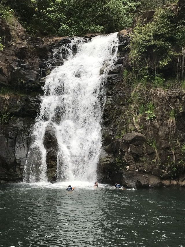 Waimea Falls on Oahu